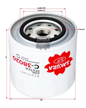 OIL FILTER   LIUGONG/ YTO